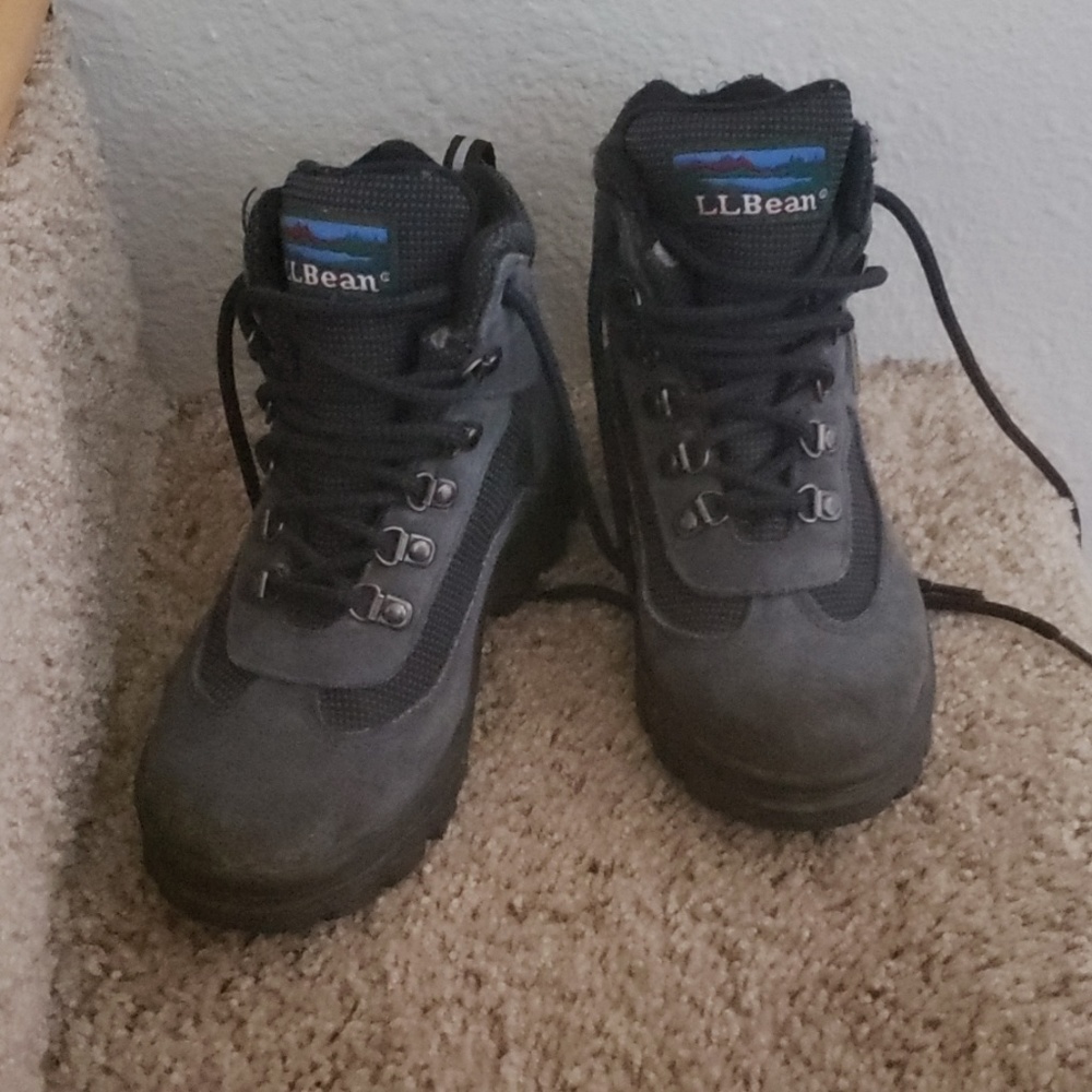 L.Lbean hiking boots gore tex sz 11 toddler/boy